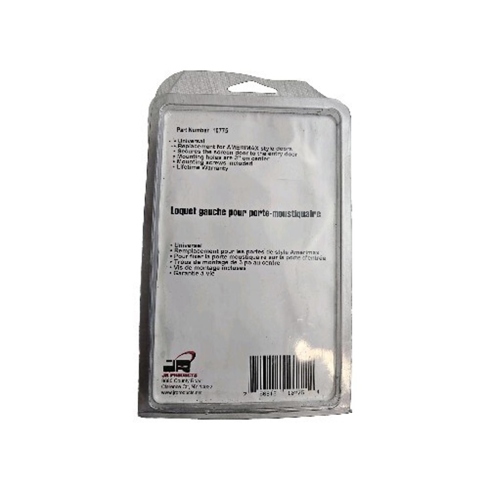 Other JR PRODUCT 10775 AMERIMAX STYLE LEFT HAND SCREEN DOOR LATCH Size ONE SIZE - 2 Thumbnail