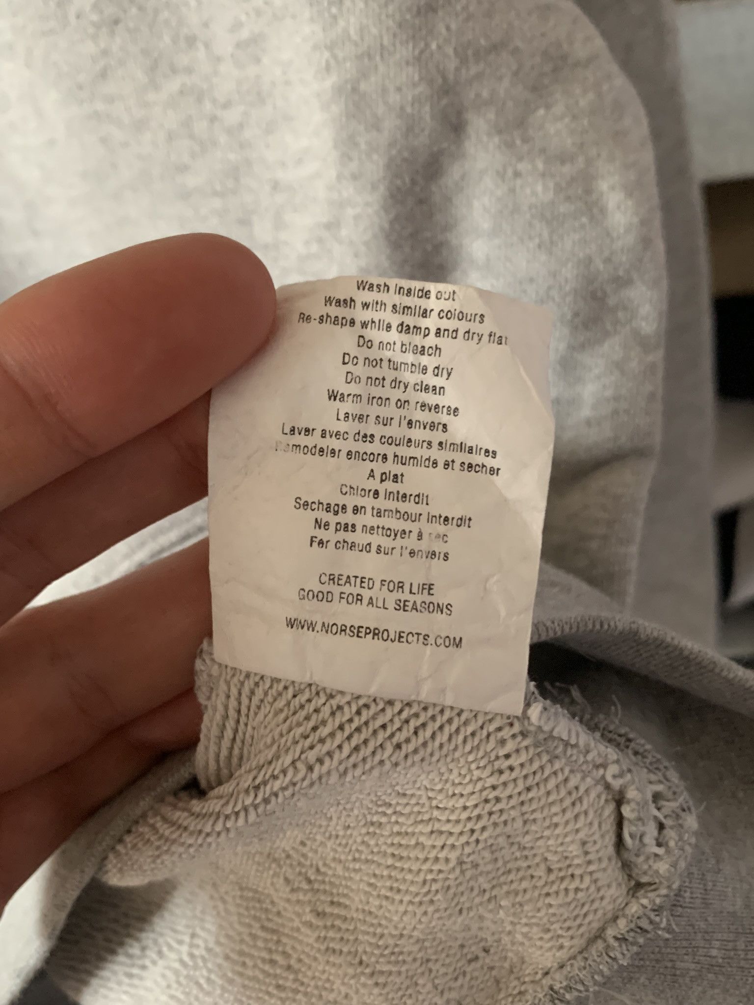 Norse Projects Norse Projects Grey Sweatshirt Size: M Size US M / EU 48-50 / 2 - 7 Thumbnail