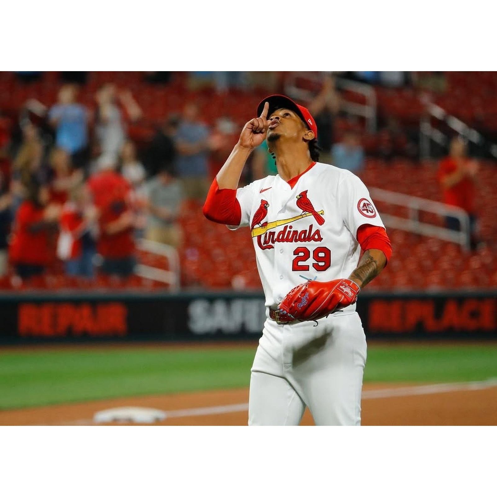 New Era St Louis Cardinals New Era Hat 7 3/4 Alex Reyes Signed Size ONE SIZE - 16 Thumbnail
