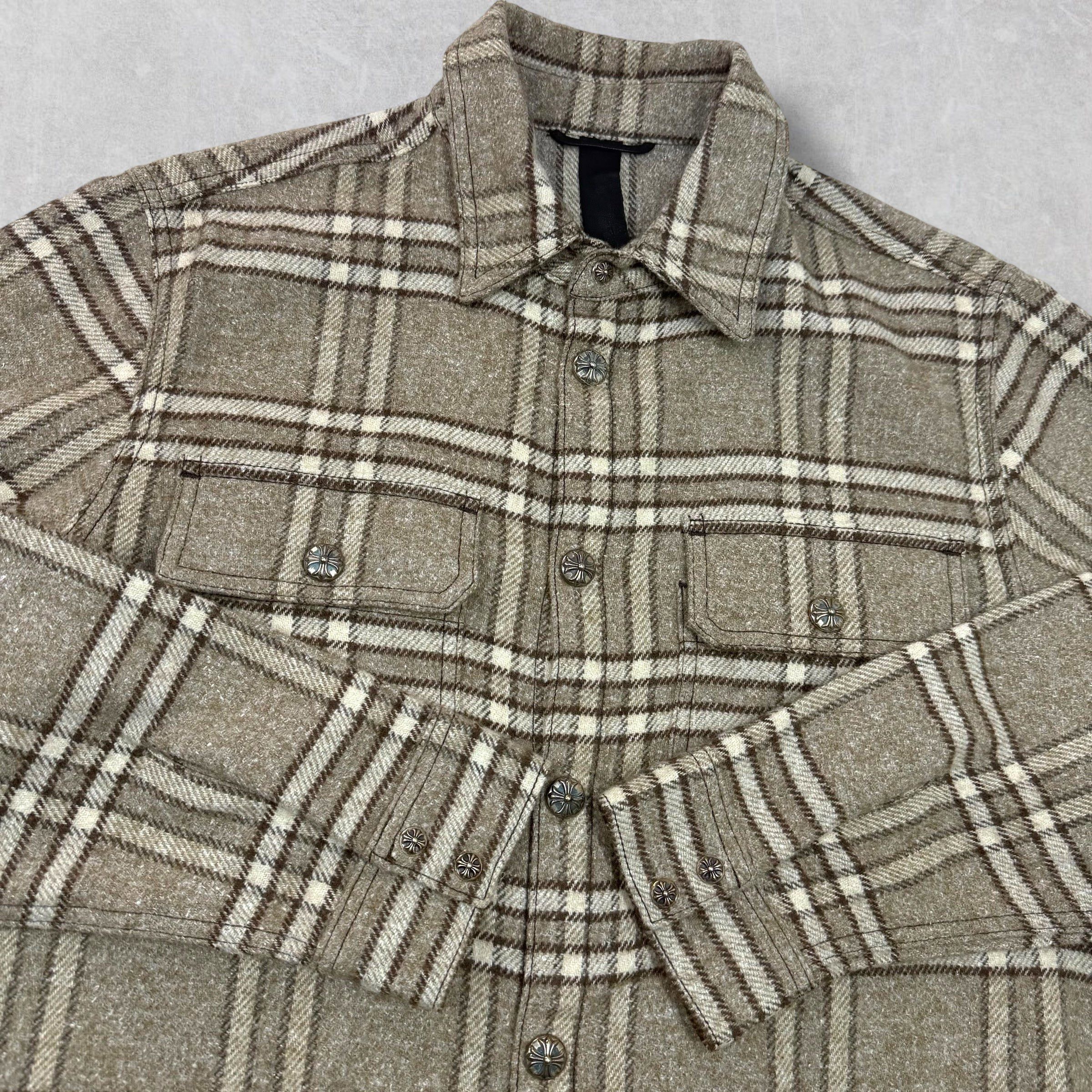 Chrome Hearts Chrome Hearts Flannel Work Dog M Size US M / EU 48-50 / 2 - 1 Thumbnail