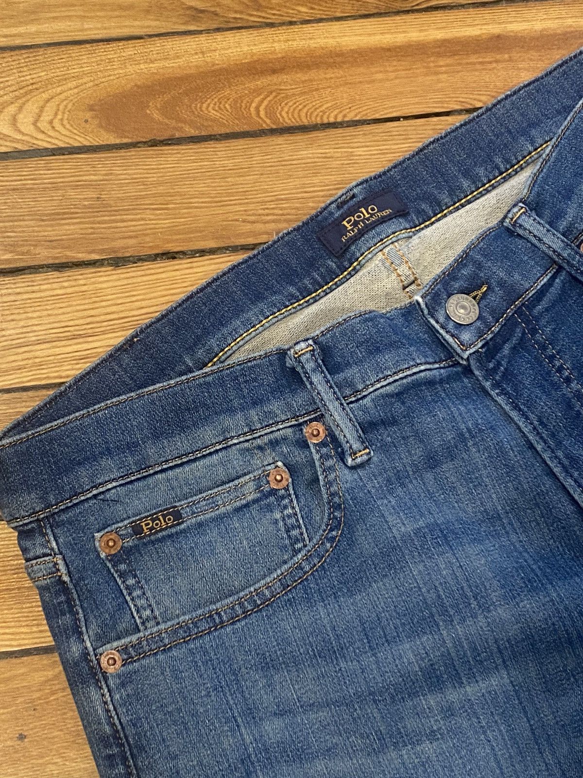 Polo Ralph Lauren Polo Ralph Lauren “varkick” slim strait denim 34-32 jeans Size US 34 / EU 50 - 5 Thumbnail