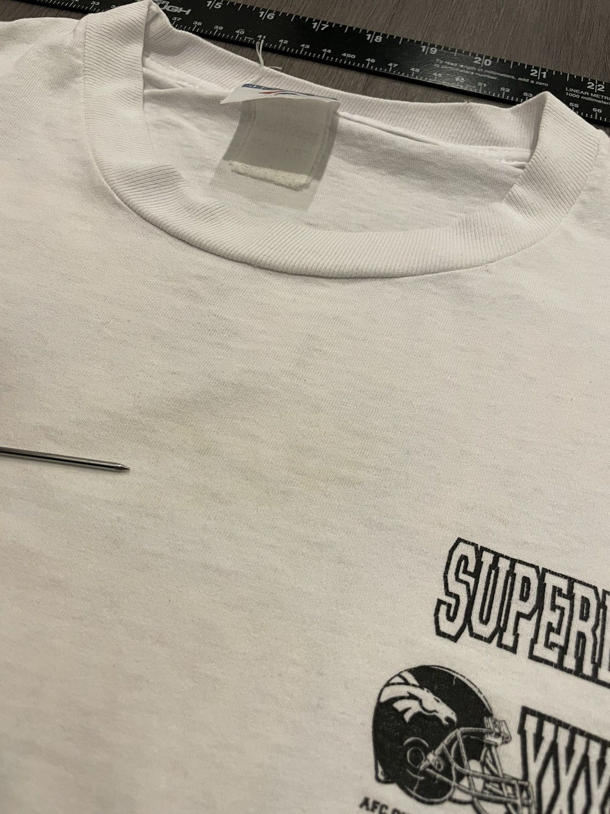 NFL × Vintage Vintage USA 1988 “Super Bowl XXXII” T-shirt (Sz. L) Size US L / EU 52-54 / 3 - 6 Thumbnail