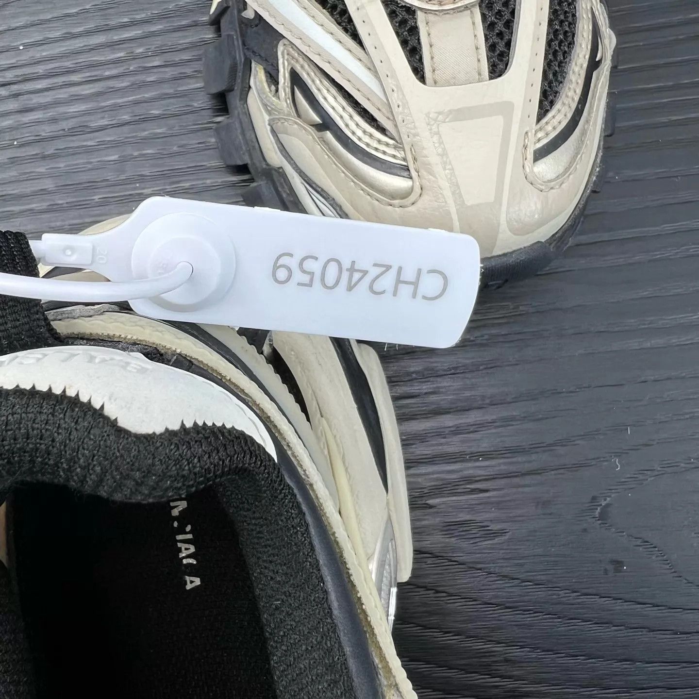 Balenciaga Balenciaga Track 2 Black & Gray Sneakers (Size 37) Size US 6.5 / IT 36.5 - 9 Thumbnail