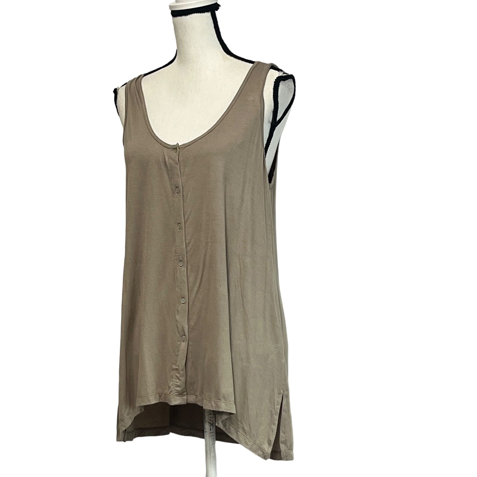Other Industry Republic Clothing Women’s Button Down, High-low Swi Size L / US 10 / IT 46 - 2 Thumbnail