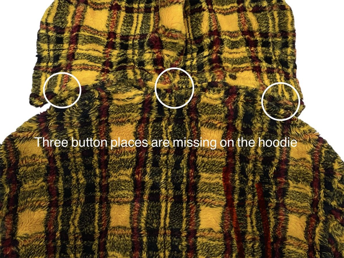 Jean Paul Gaultier Jean Paul Gaultier Junior FW1991 Yellow Tartan Faux Fur Coat Size US M / EU 48-50 / 2 - 11 Thumbnail
