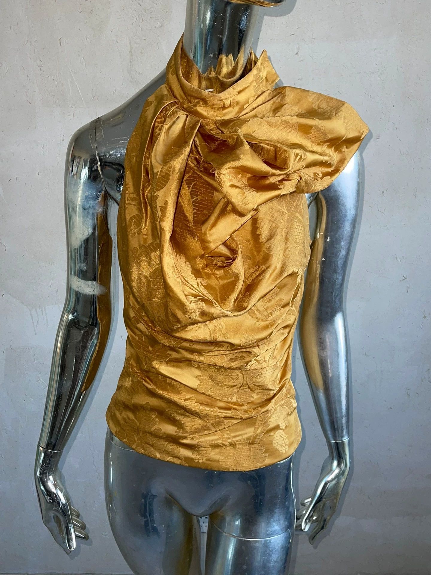 Vivienne Westwood Vivienne Westwood Golden Deformed Neck Harness Women's42 Size M / US 6-8 / IT 42-44 - 2 Thumbnail