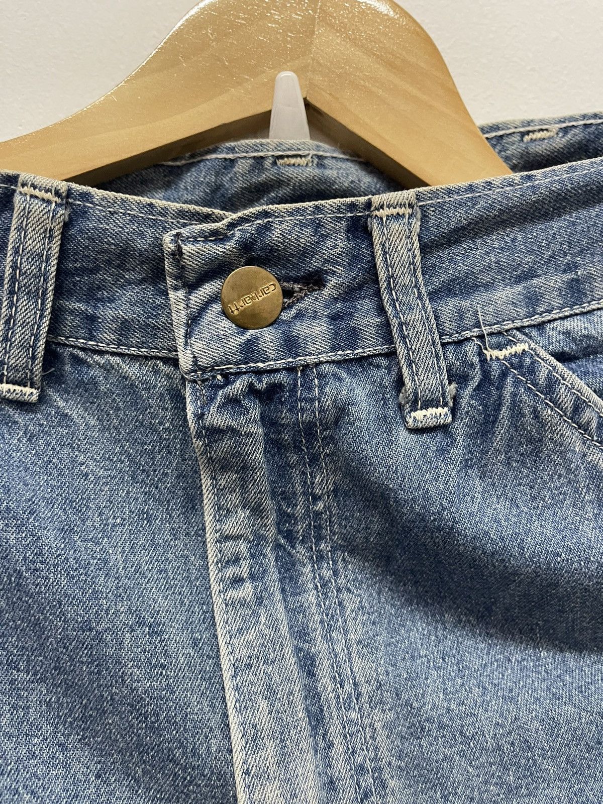Carhartt Vintage Carhartt Straight Cut Jeans Distressed Size US 29 - 4 Thumbnail