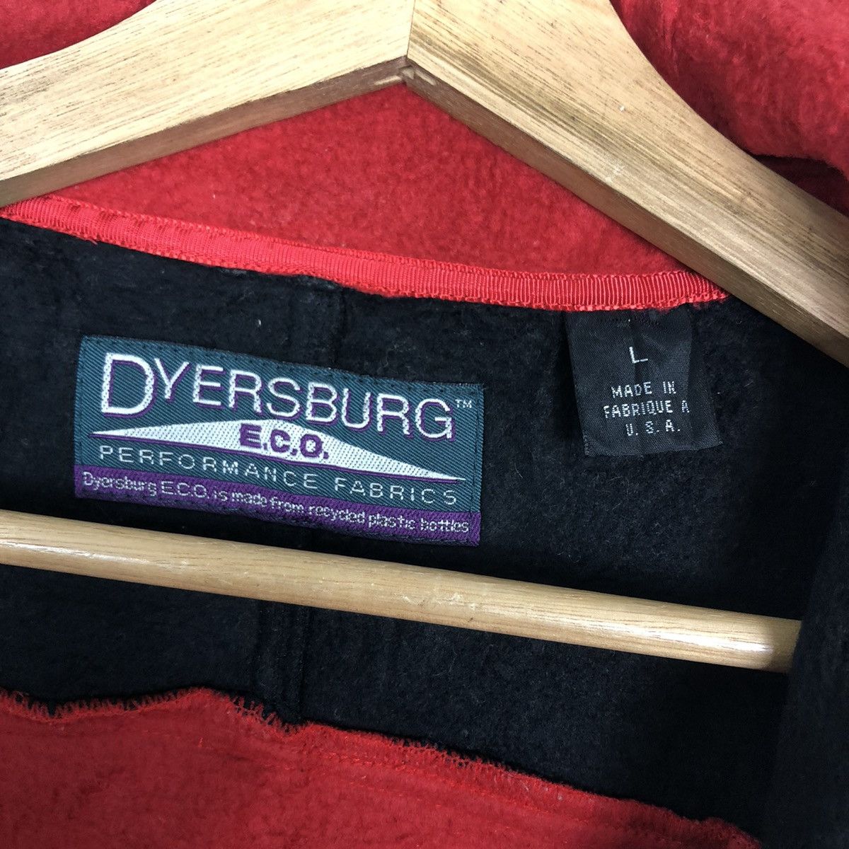 Japanese Brand 🔥90’s Vintage Fleece Jacket Dyersburg Made in USA Anorak Size US L / EU 52-54 / 3 - 11 Thumbnail