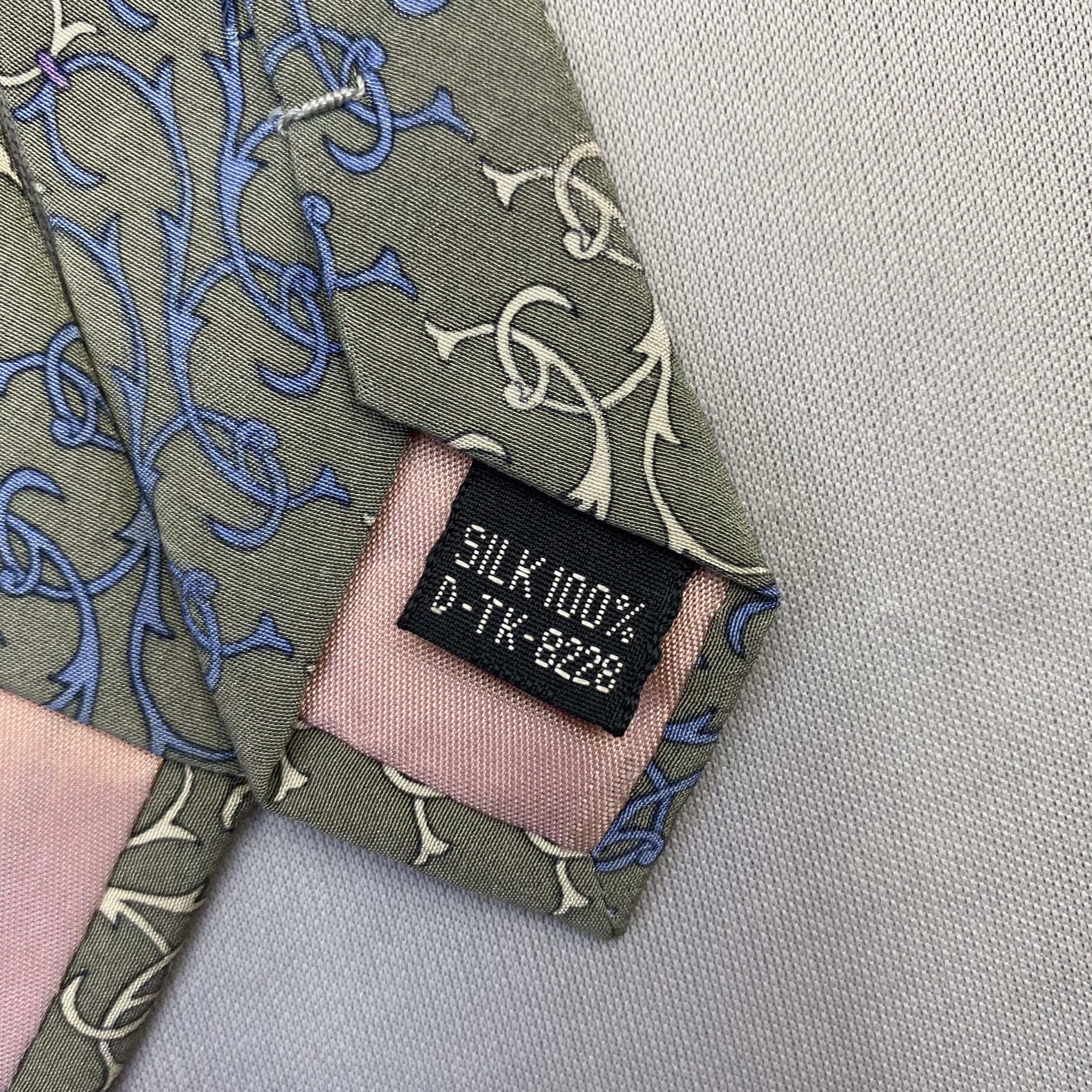 Japanese Brand Vintage Superieur SILK Necktie Cravate Pure Silk Size ONE SIZE - 7 Thumbnail