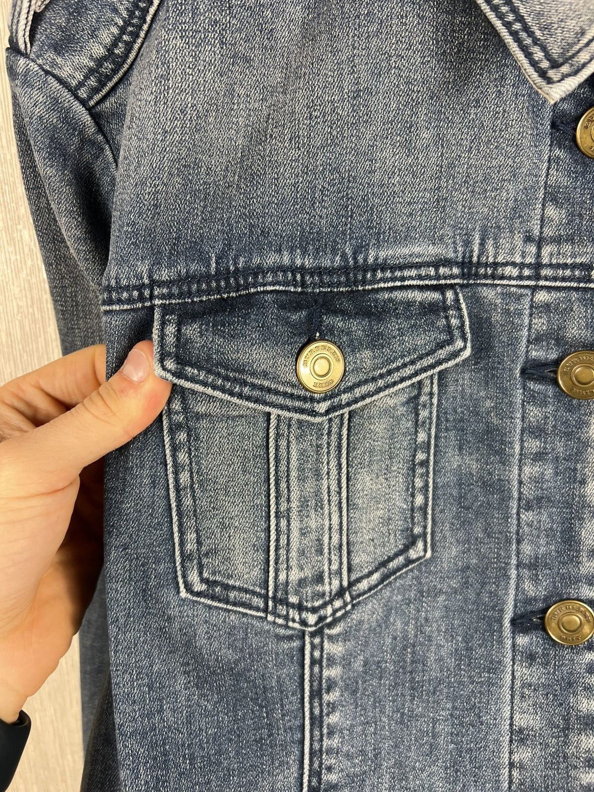 Burberry Burberry Brit denim jacket jeans old money luxury washed Size XL / US 12-14 / IT 48-50 - 10 Thumbnail