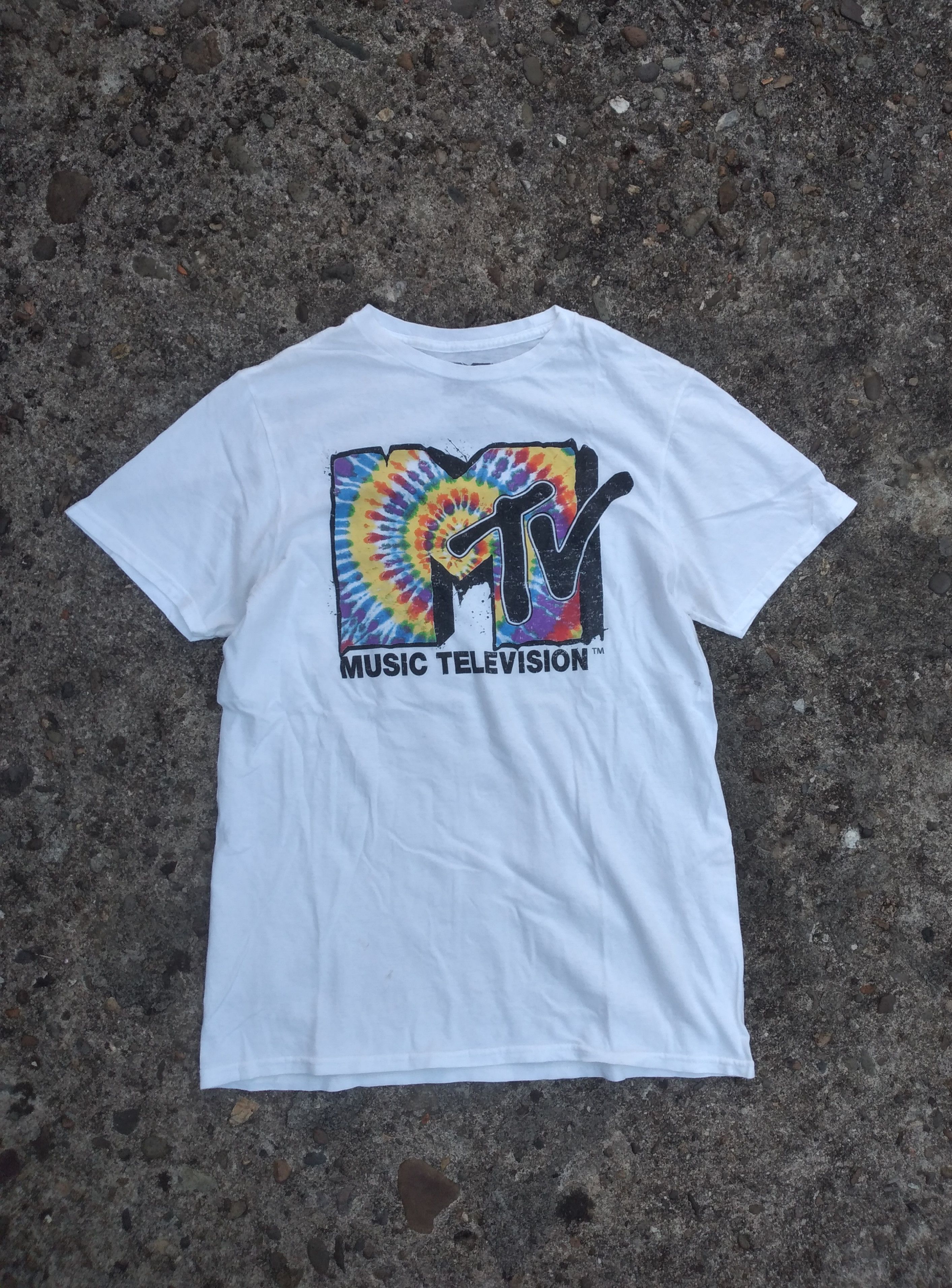 Band Tees × Mtv MTV Tye Die Logo Tshirt Size US S / EU 44-46 / 1 - 1 Thumbnail