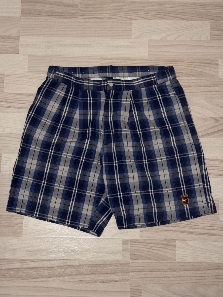 Nike 90s Vintage Nike Tennis Court Shorts Andre Agassi Style Size US 32 / EU 48 - 1 Thumbnail