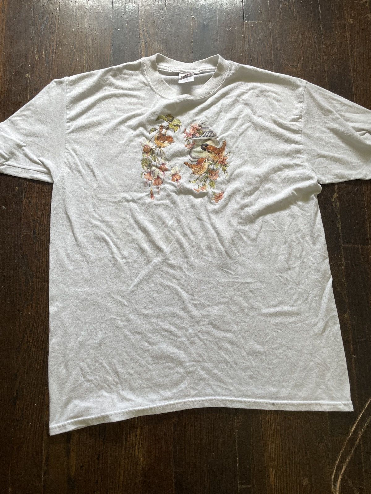 Vintage Vintage Anvil Birds Tee Size US L / EU 52-54 / 3 - 1 Thumbnail