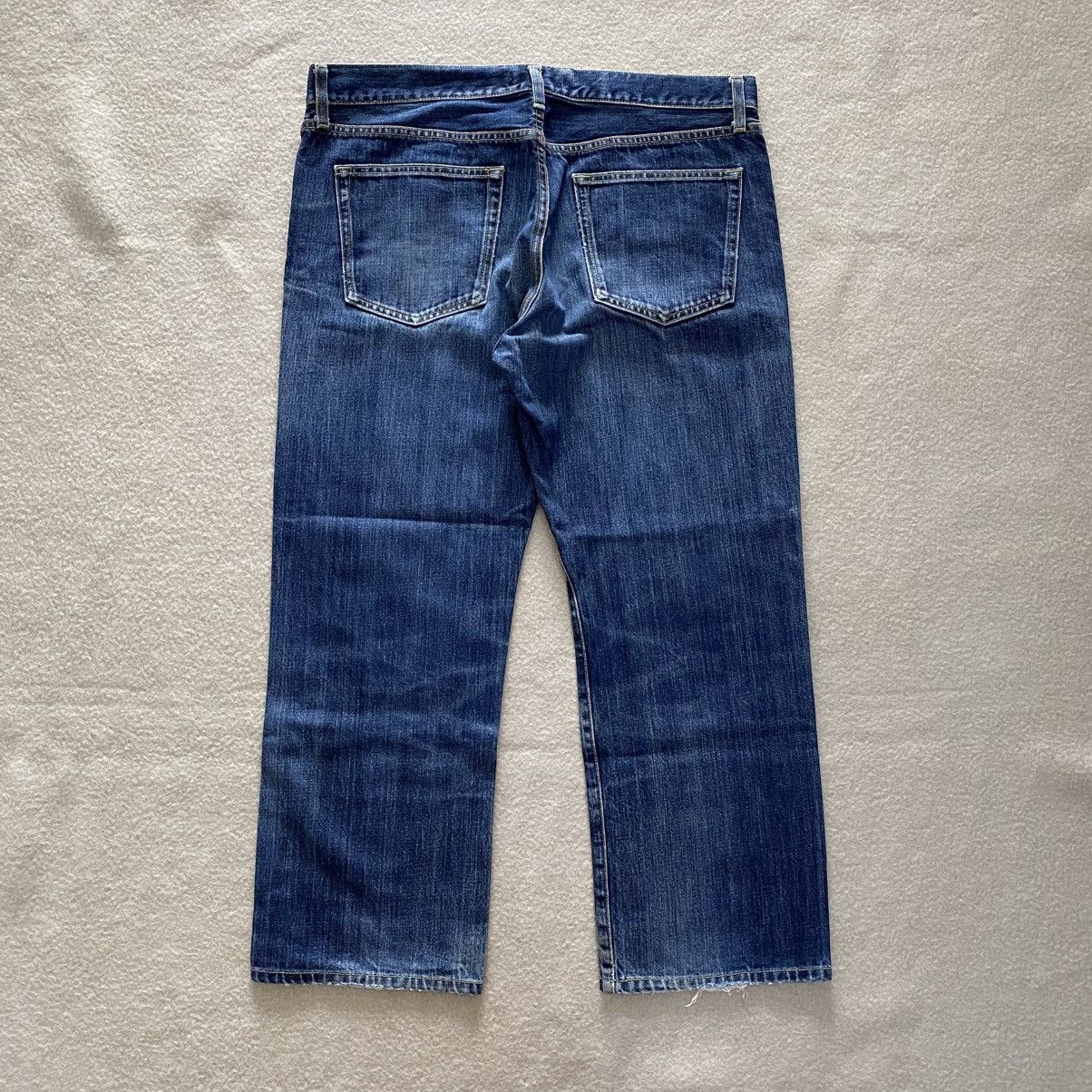 Japanese Brand Uniqlo Distressed Denim w35 Size US 35 - 4 Thumbnail