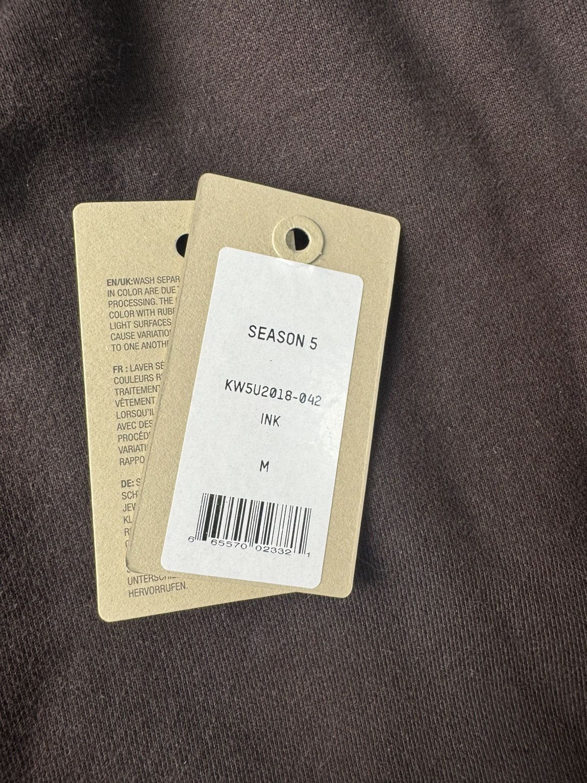 Yeezy Yeezy season 5 sherpa lined hoodie Size US M / EU 48-50 / 2 - 10 Thumbnail