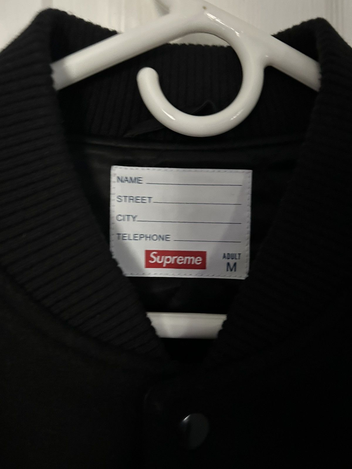 Supreme Supreme motion logo varsity jacket size medium Size US M / EU 48-50 / 2 - 3 Thumbnail