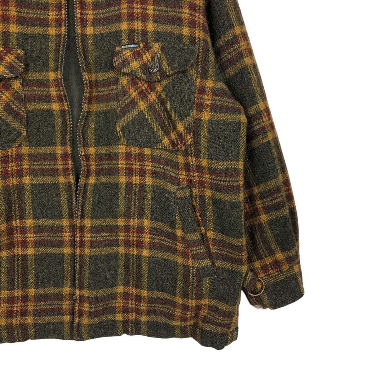 Hysteric Glamour 🔥VINTAGE CHORE WOOL ZIPPER JACKET THE SCOTCH HOUSE TARTAN Size US M / EU 48-50 / 2 - 7 Thumbnail