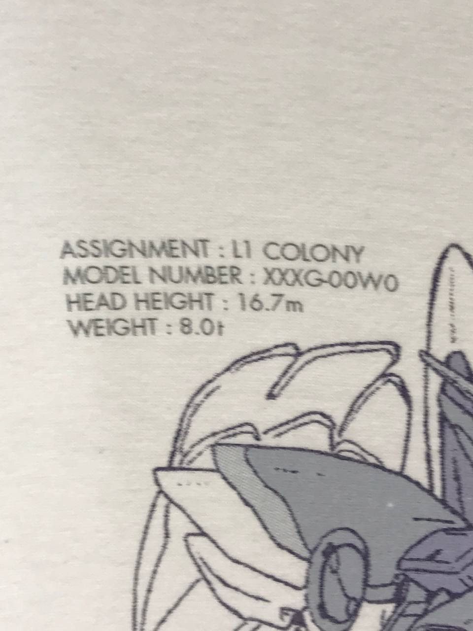 Anime × Japanese Brand Gundam wing endless waltz anime robot fighting Size US XL / EU 56 / 4 - 4 Thumbnail