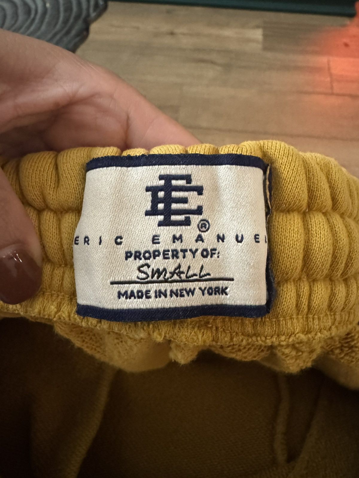 Eric Emanuel EE Spicy Mustard Sweatpants Size US 29 - 4 Thumbnail