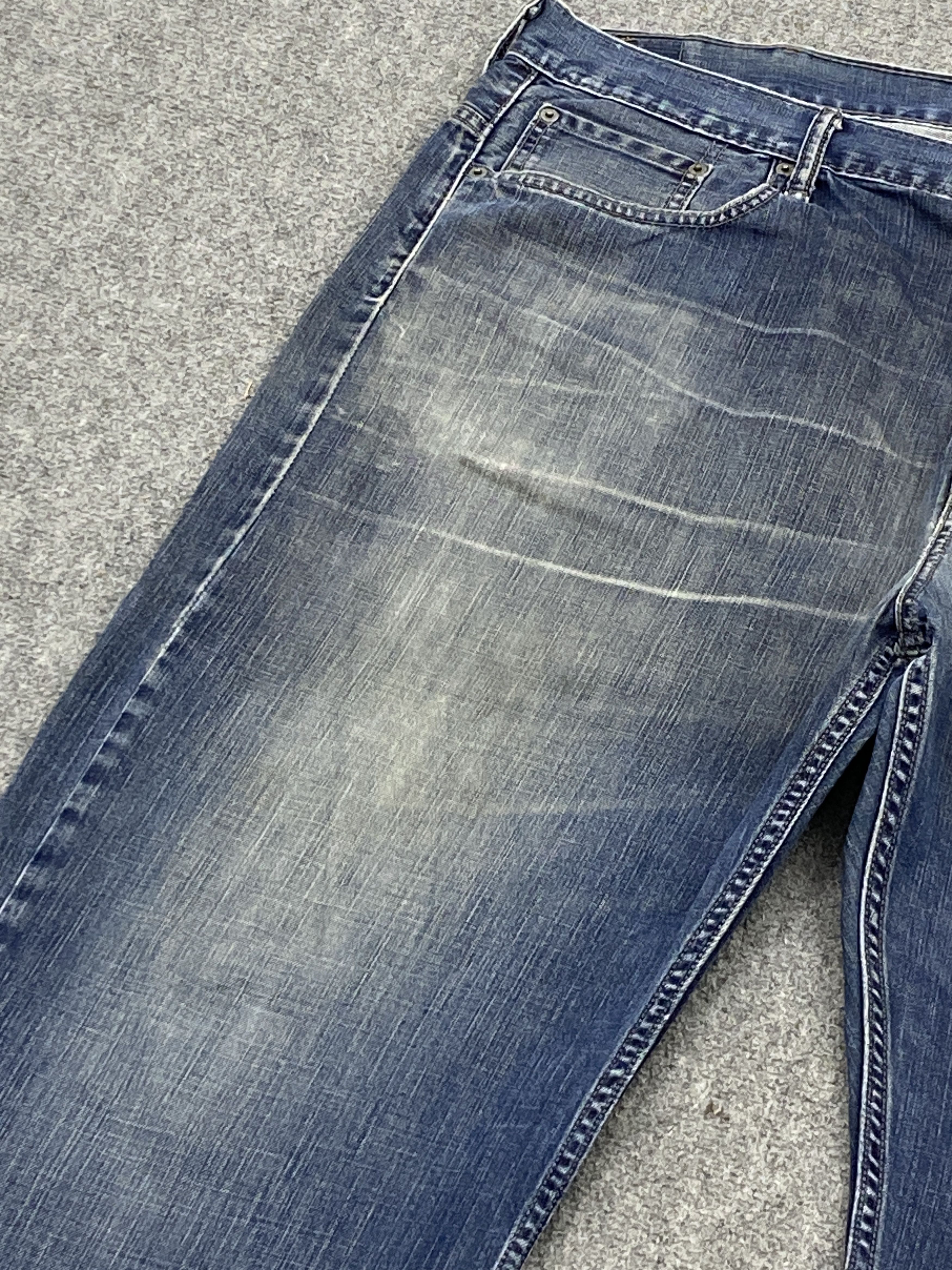 Levi's Vintage Levi's 569 Loose Straight Faded Blue Jeans DP2649 Size US 44 / EU 60 - 11 Thumbnail