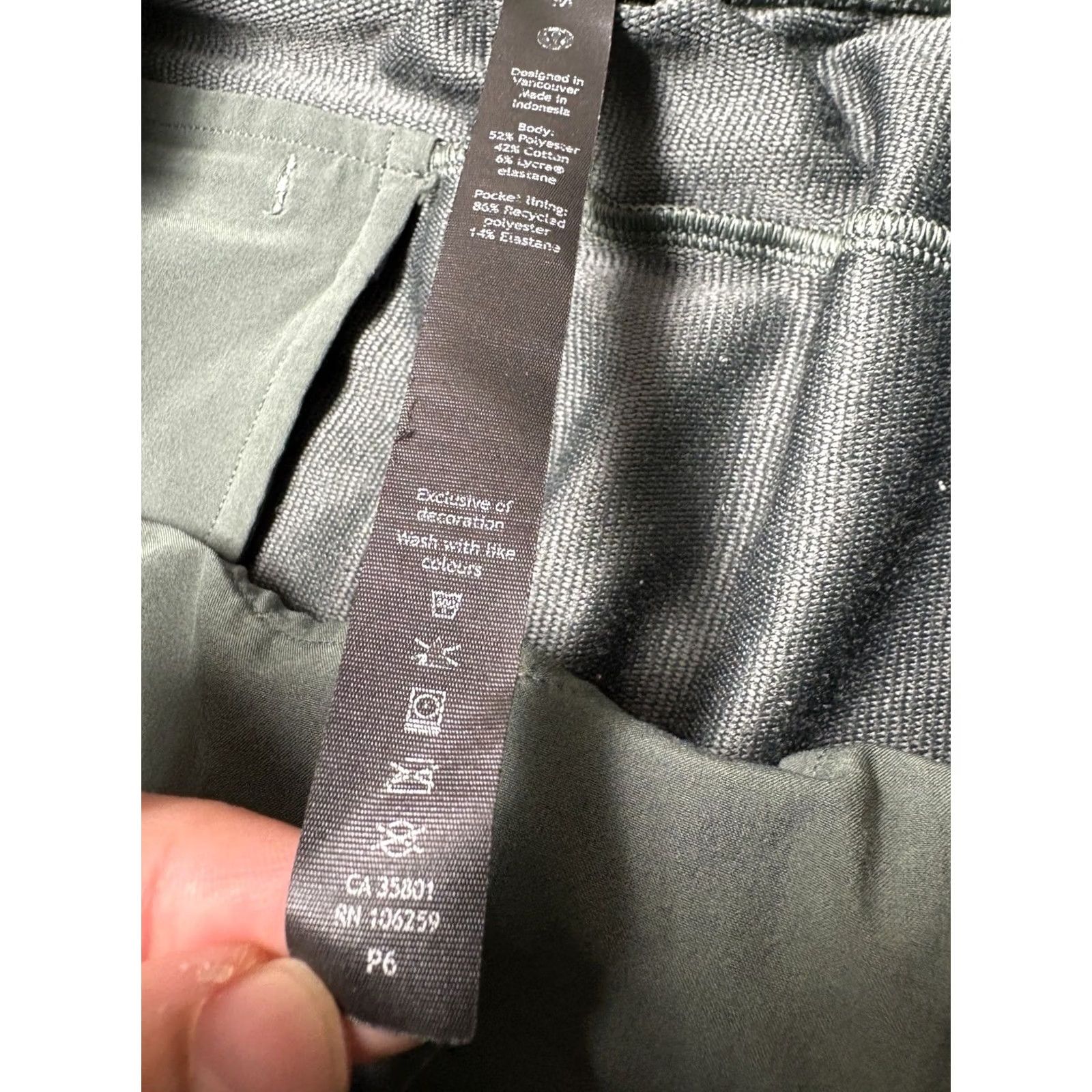 Lululemon Lululemon Jogger Sweatpants Mens Medium Camo Green City Sweat Drawstring Size US 32 / EU 48 - 7 Thumbnail