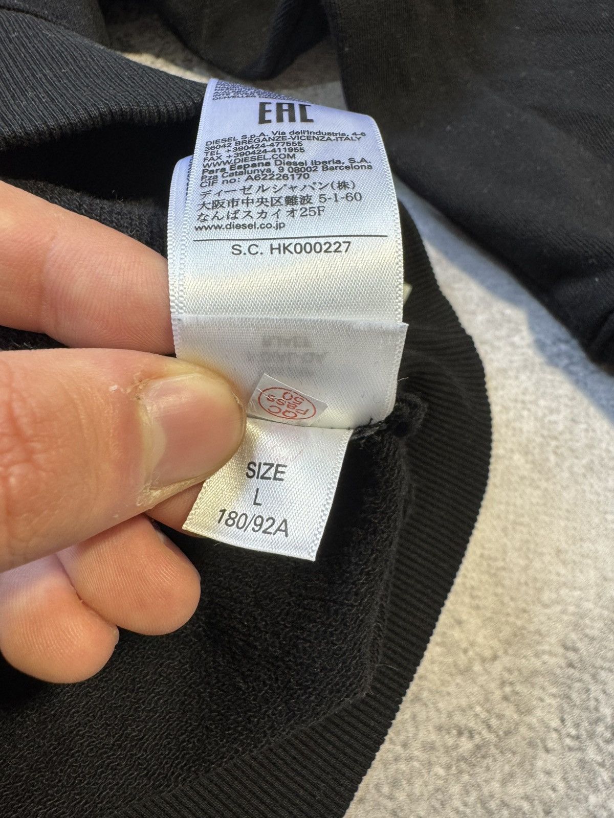 Diesel Diesel sweatshirt Size L / US 10 / IT 46 - 7 Thumbnail