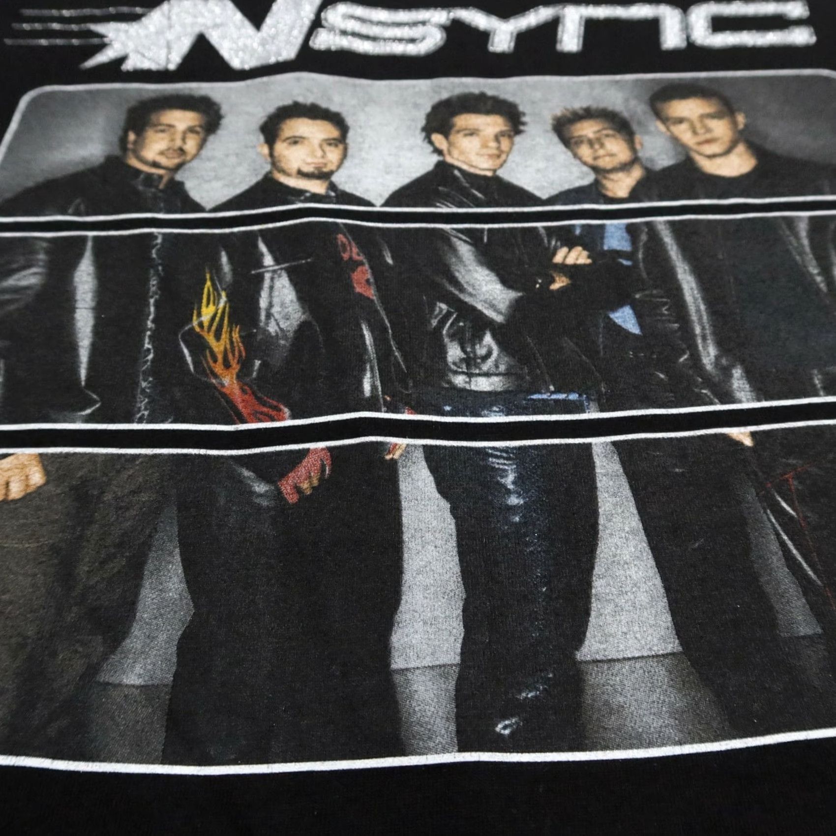Vintage Vintage Nsync Shirt Men M Black 2001 Tour Pop Boy Band Size US M / EU 48-50 / 2 - 4 Thumbnail
