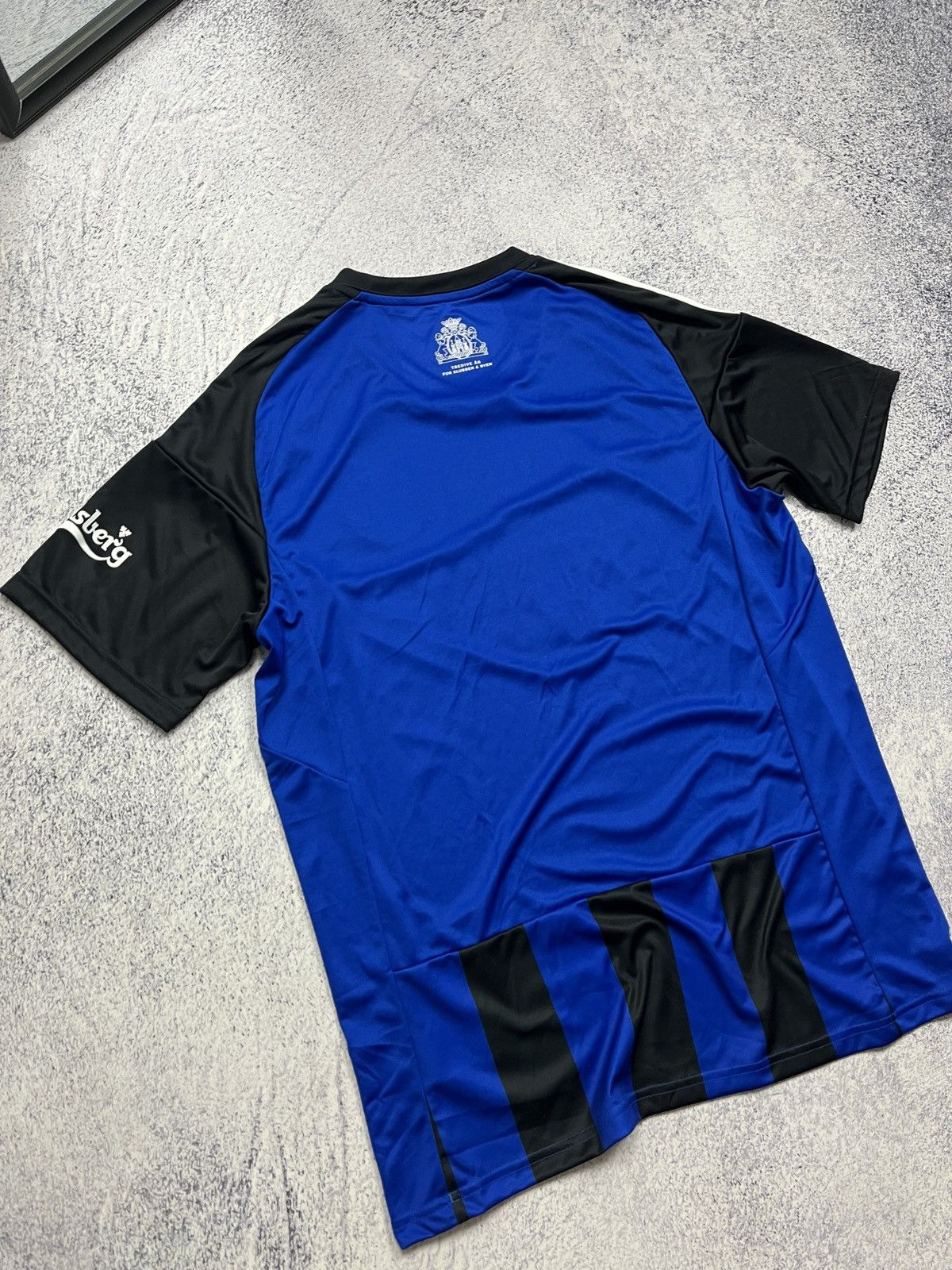 Adidas F.C. KOBENHAVN 2022 Adidas Soccer Jersey Carlsberg Striped Size US L / EU 52-54 / 3 - 14 Thumbnail