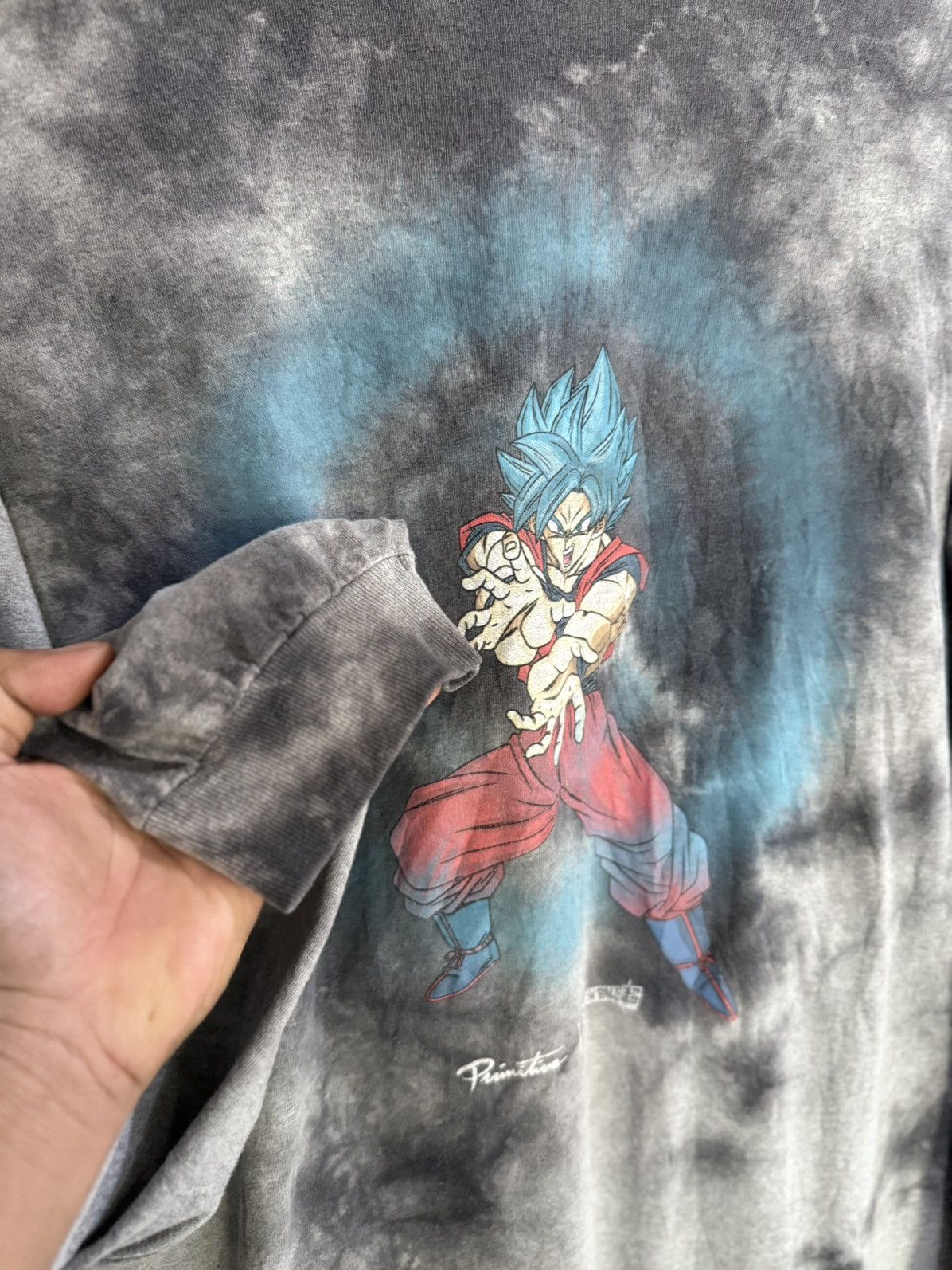 Anime Vintage Dragon Ball X Primitive Skateboard Faded Tee Size US XXL / EU 58 / 5 - 7 Thumbnail