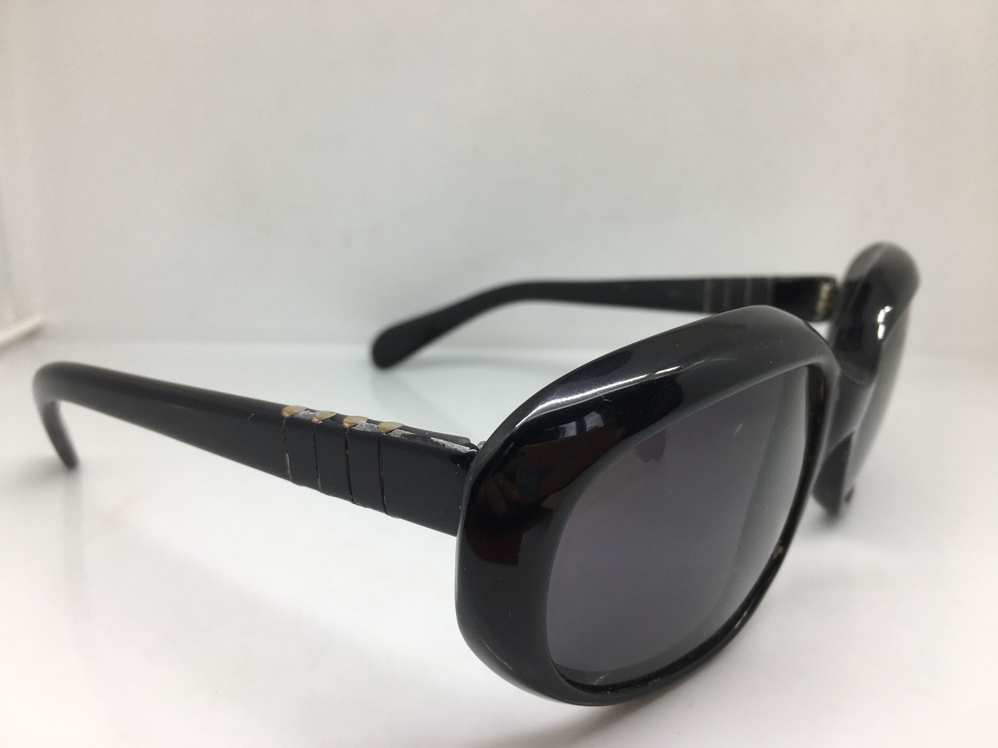 Persol Vintage 60s Persol 6260 Handmade Black Acetate Sunglasses Size ONE SIZE - 2 Thumbnail
