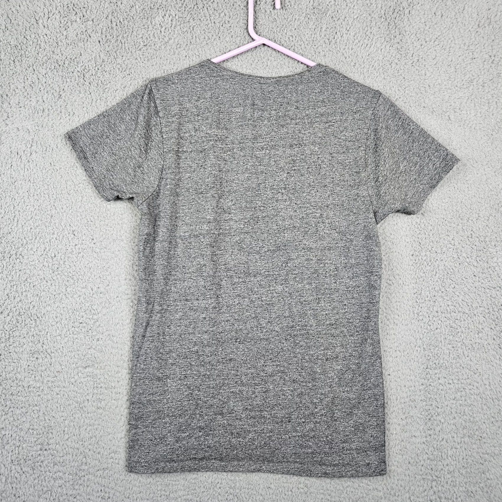 Scotch & Soda SCOTCH & SODA Unisex T-Shirt Crew Neck Short Sleeve Size M Gray Regular Cotton Jersey Solid Vintage: No Size M / US 6-8 / IT 42-44 - 5 Thumbnail