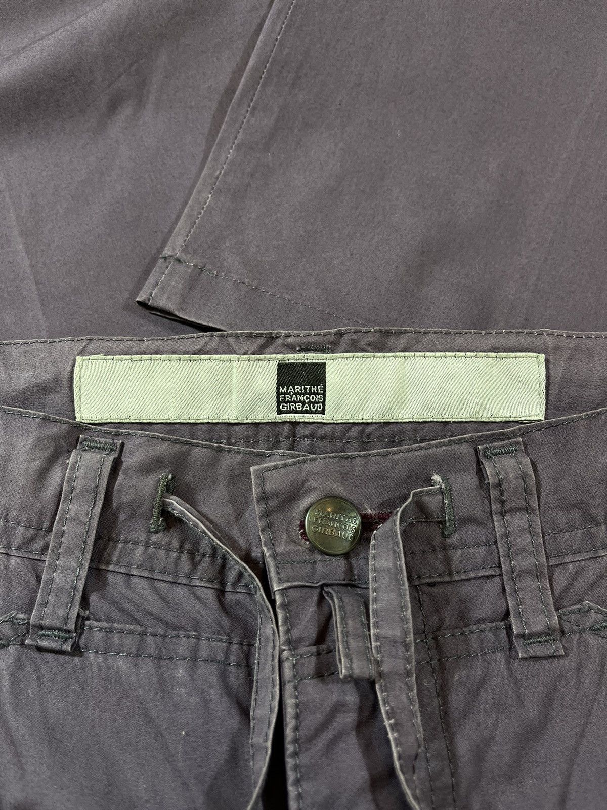 Marithe + Francois Girbaud Marithé François Girbaud Wide Straight Drawstring Pants Size US 32 / EU 48 - 10 Thumbnail