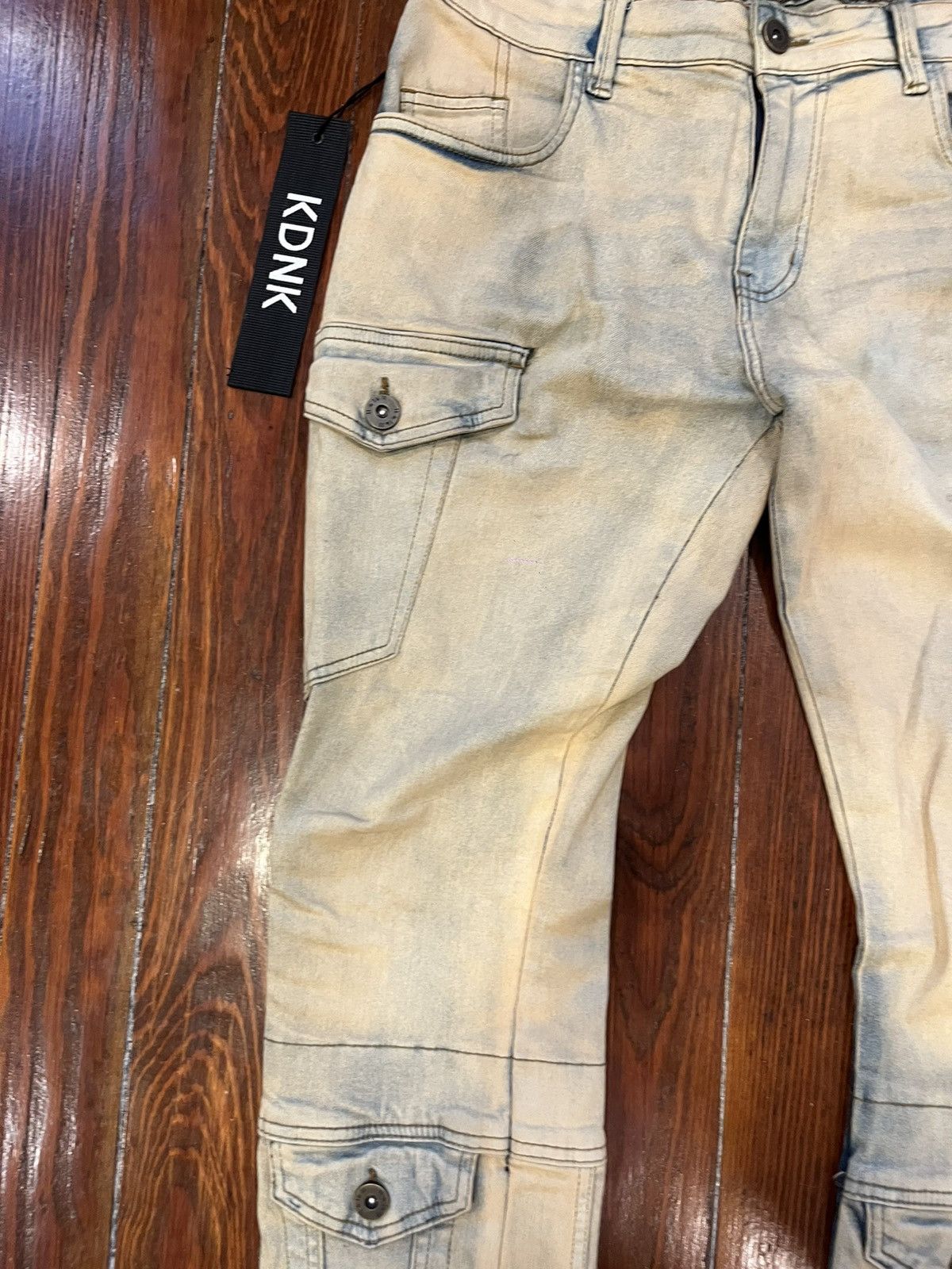 Other KDNK 1141411 Stack Jeans 32 Distressed Cargo Style Stretch Size US 32 / EU 48 - 5 Thumbnail