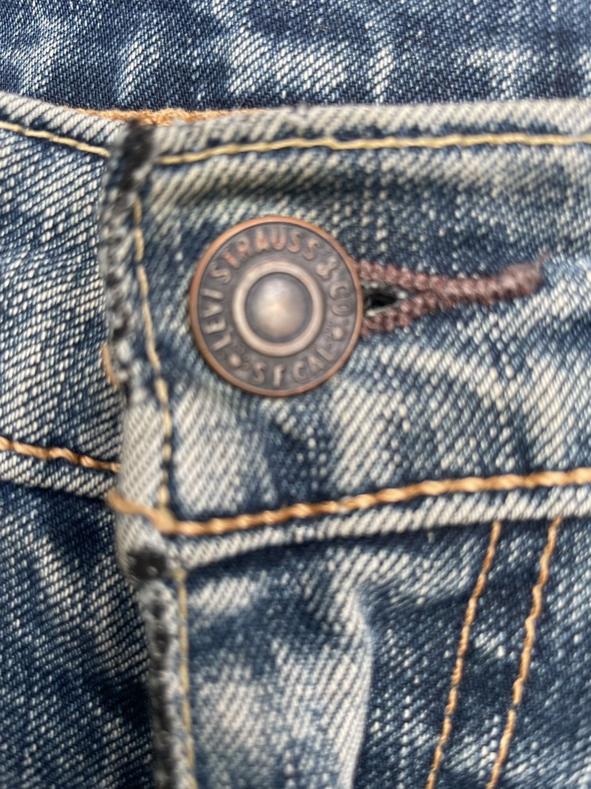 Levi's Levi’s 505 Distresed Denim Size US 31 - 18 Thumbnail