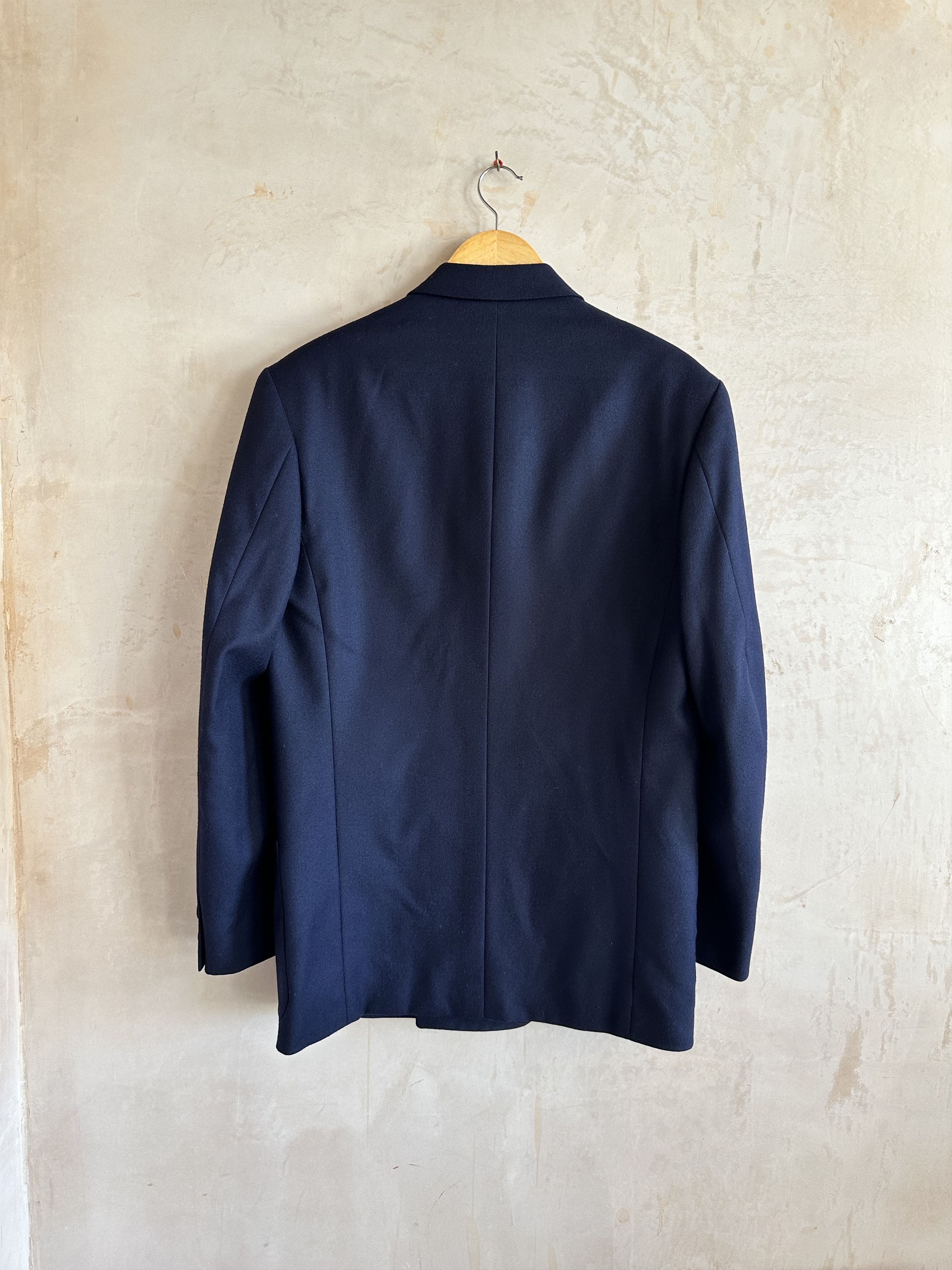 Yohji Yamamoto Yohji Yamamoto Navy Double Breasted Wool Jacket AW09 Railway Size US M / EU 48-50 / 2 - 11 Thumbnail
