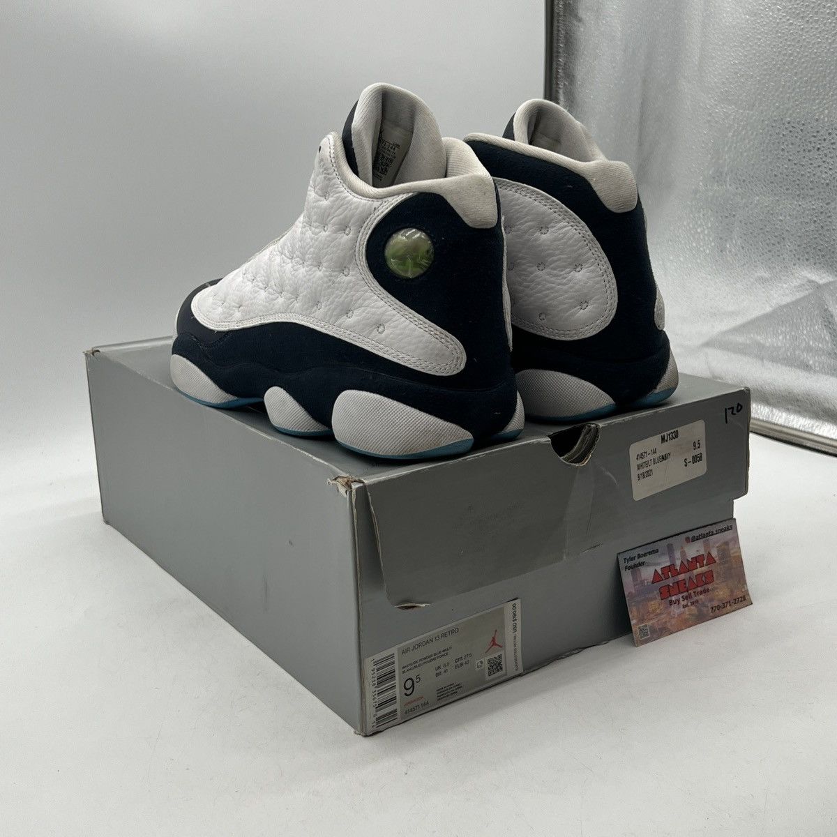 Jordan Brand Air Jordan 13 obsidian Size US 9.5 / EU 42-43 - 4 Thumbnail