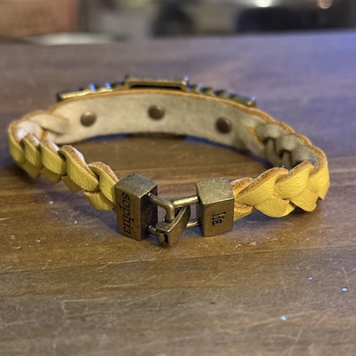 Other Lia Sophia Confidant Braided Leather Bracelet Size ONE SIZE - 5 Thumbnail