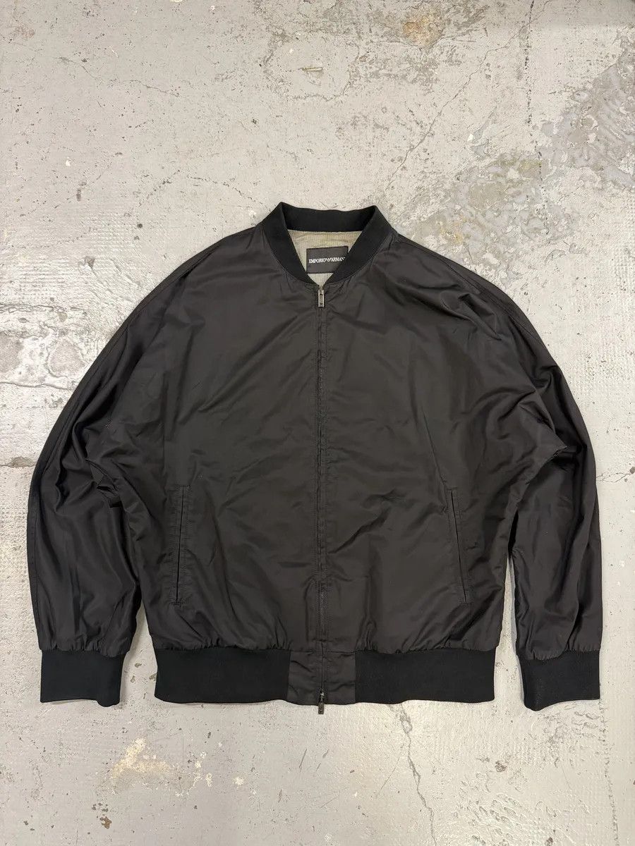 Emporio Armani SS2008 Emporio Armani Black Minimalist Jacket Size US M / EU 48-50 / 2 - 5 Thumbnail