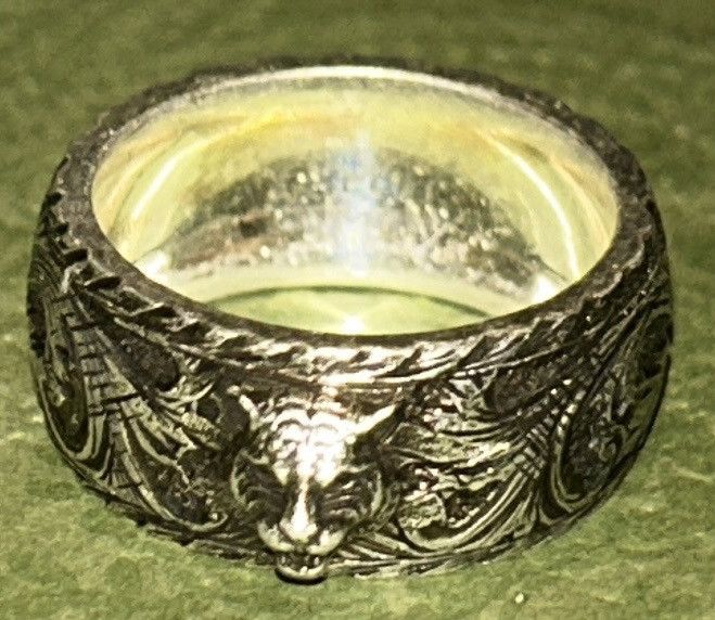 Gucci Gucci Feline Head Sterling Silver Ring Size ONE SIZE - 6 Thumbnail