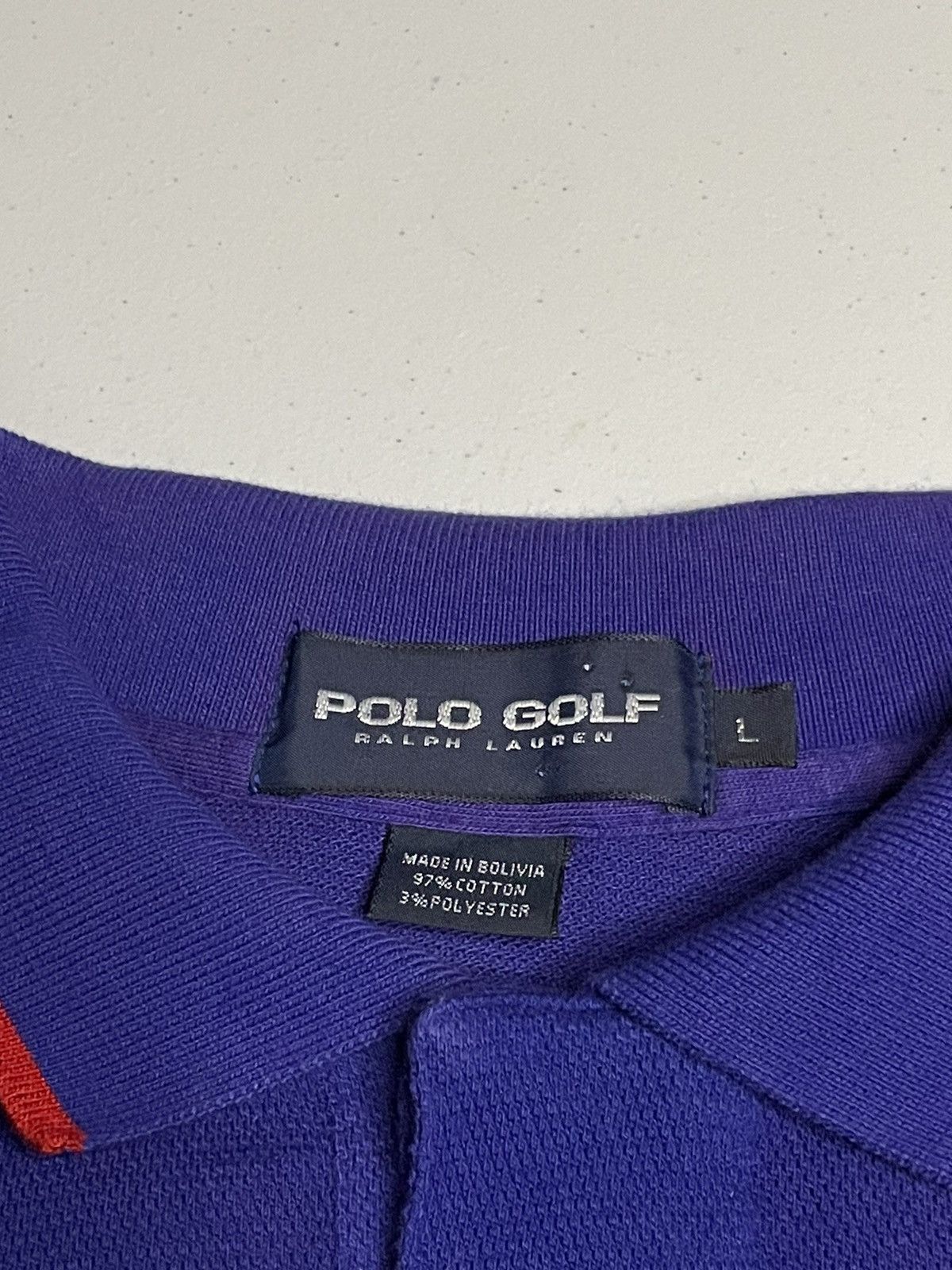 Polo Ralph Lauren Vintage Polo Golf Ralph Lauren collard shirt Size US L / EU 52-54 / 3 - 3 Thumbnail