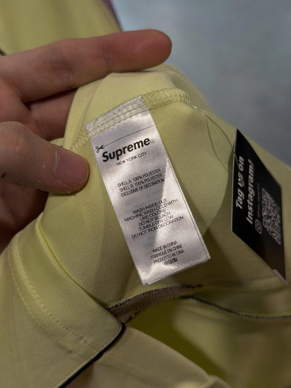 Supreme Supreme PIPING SOCCER JERSEY FW25 Size Small New Yellow Size US S / EU 44-46 / 1 - 10 Thumbnail