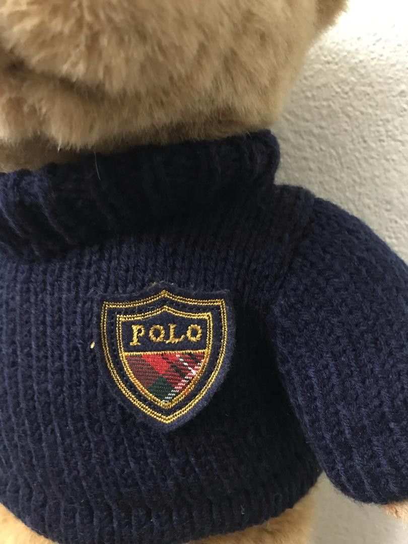 Polo Ralph Lauren POLO RALPH LAUREN 2008 STUFFED ANIMAL PLUSH THE BEAR VINTAGE Size ONE SIZE - 2 Thumbnail
