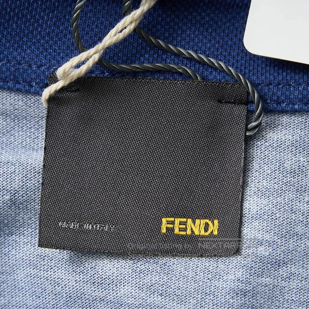 Fendi Fendi Men's Gradient Collar Polo Shirt. Size US M / EU 48-50 / 2 - 7 Thumbnail