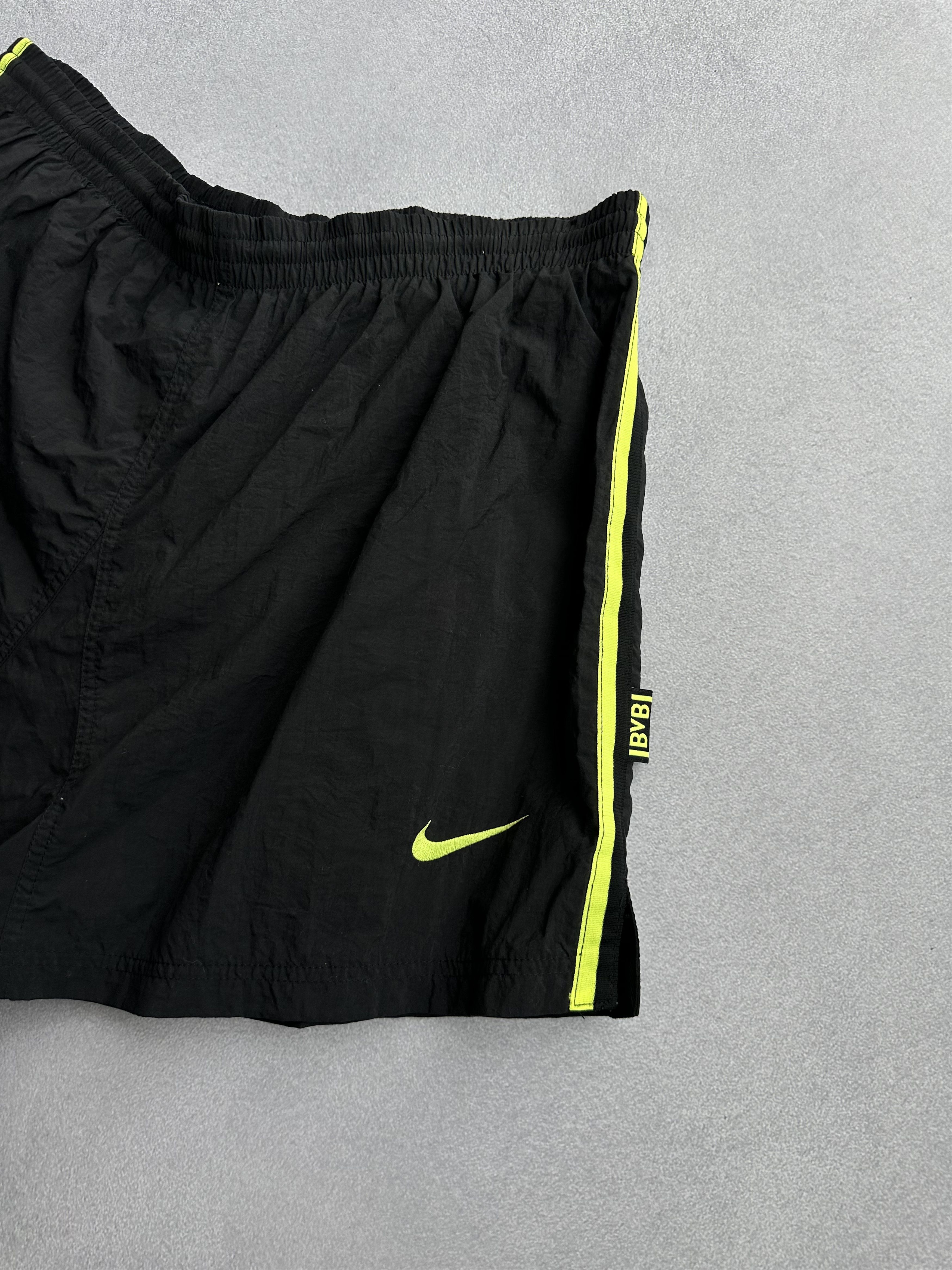 Nike × Vintage Vintage Nike Premier Borussia Dortmund 90s Football Shorts Size US 36 / EU 52 - 4 Thumbnail