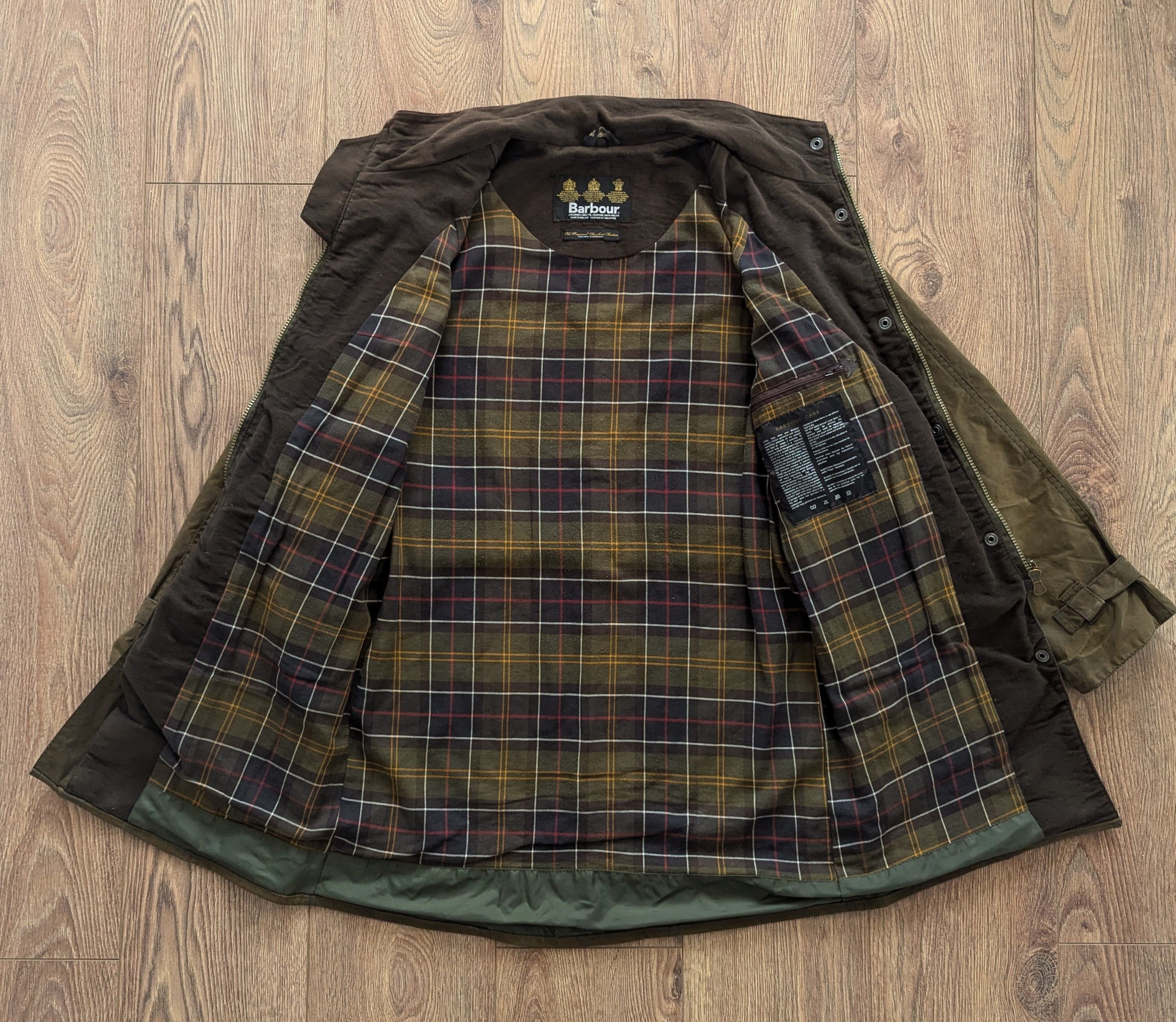 Barbour Barbour L1085 Newhampton Wax Women's Jacket Made In England Size M / US 6-8 / IT 42-44 - 11 Thumbnail