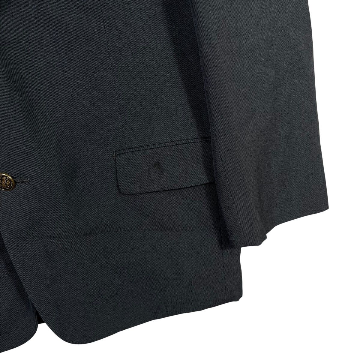 Christian Dior Monsieur Christian Dior Monsieur Vintage Navy Wool Blend Tailored Size 40R - 5 Thumbnail