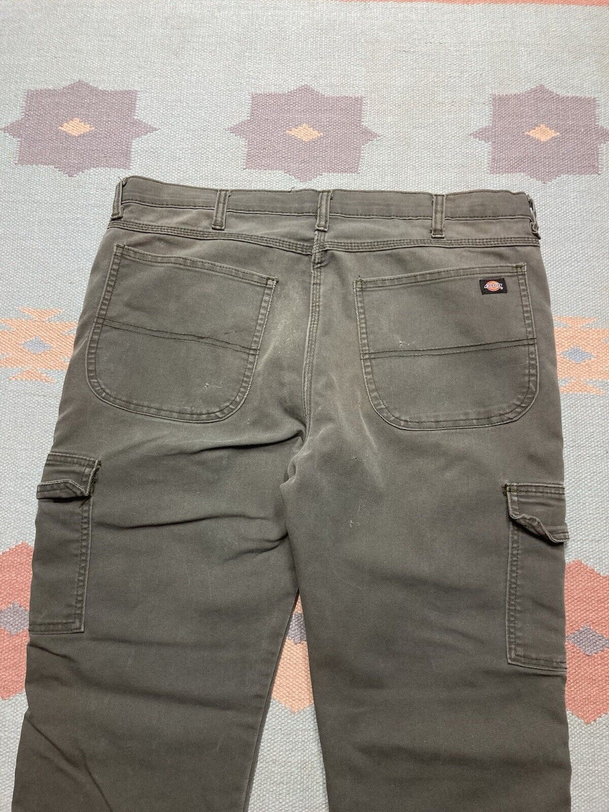 Dickies × Vintage dickies flex carpenter jeans canvas cargo baggy skater 37x33 Size US 37 - 2 Thumbnail