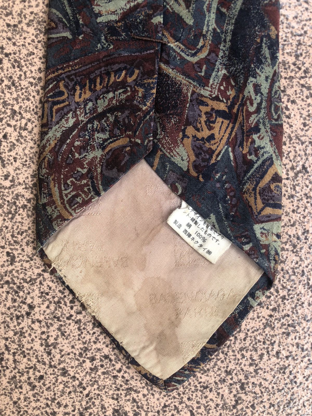 Balenciaga Balenciaga pattern tie Size ONE SIZE - 3 Thumbnail