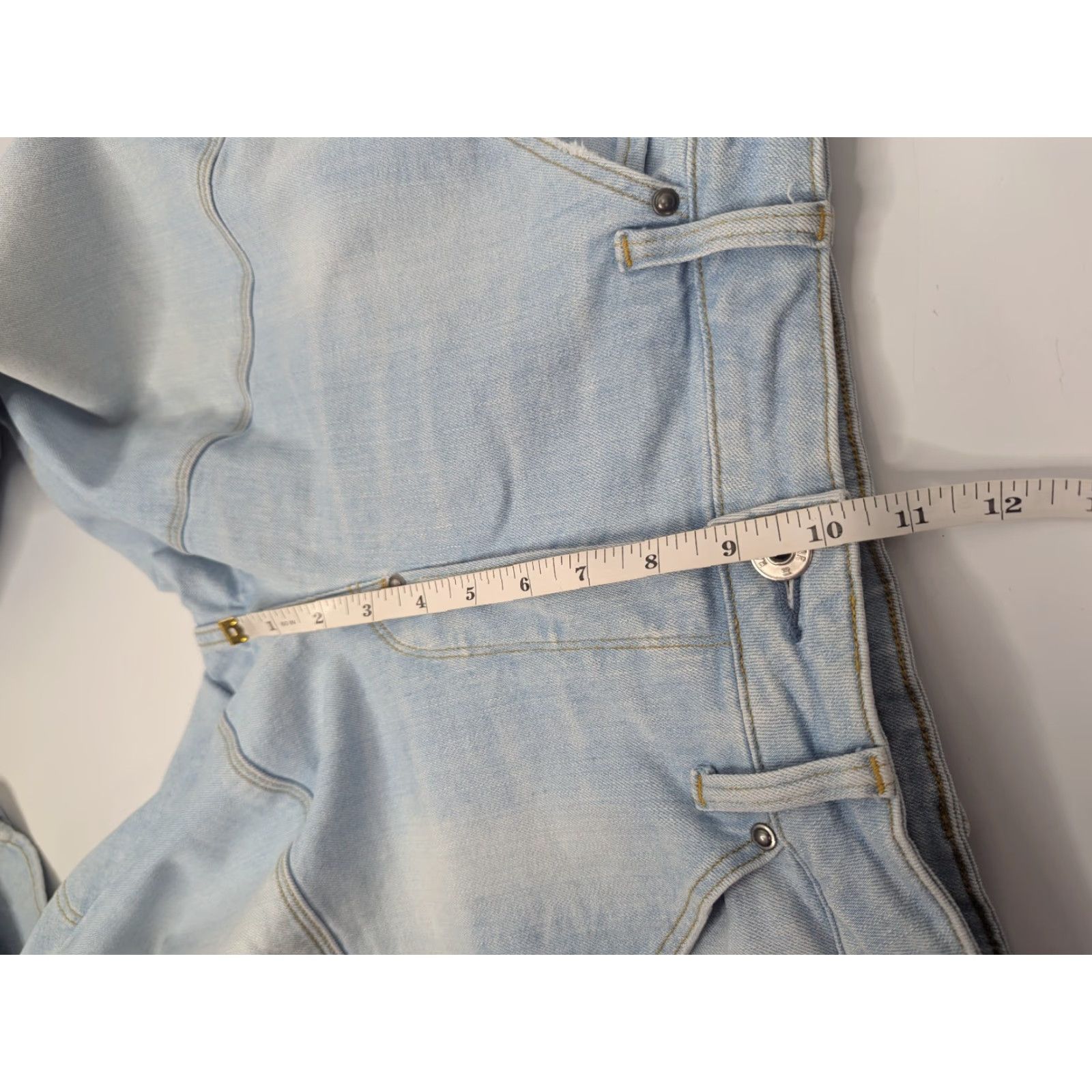 G-Star G Star Raw 5620 3D Slim Jeans Mens 32x30 Blue Denim Button Fly Double Knee Light Men Jeans 3D Slim Blue Denim Button Fly 32x30 G-Star Elwood 5620 Size US 32 / EU 48 - 7 Thumbnail