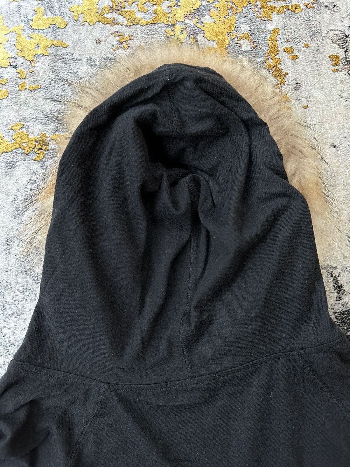 Beauty Beast BOXY ZIP SMILEY FACE X DIG DEEP FUR HOODIE GOTHIC LGB STYLE Size US XXL / EU 58 / 5 - 6 Thumbnail